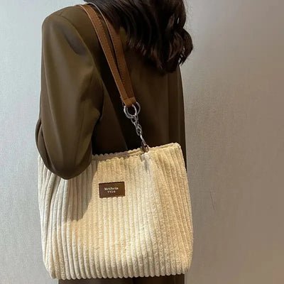 Emma | Classic Corduroy Tote