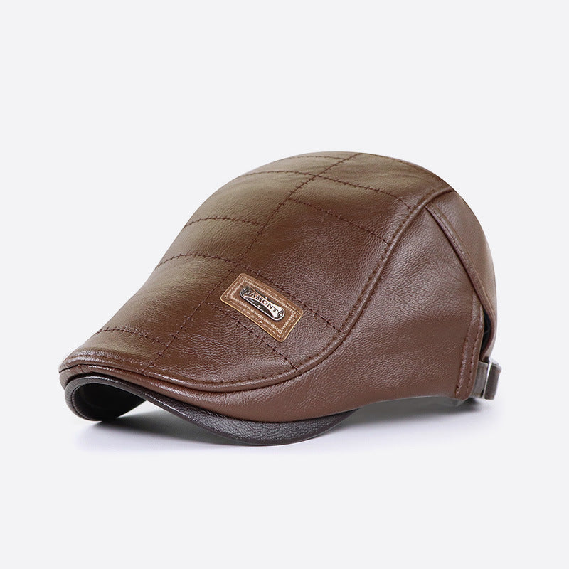 Harper | Luxe Leather Hat