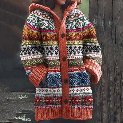 Lila | Warm Woolen Cardigan