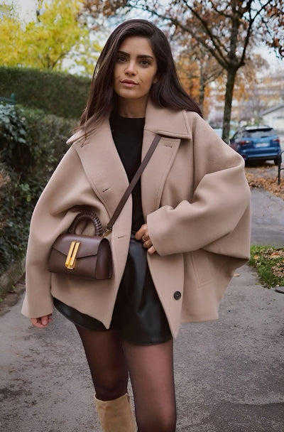 Chloe | Relaxed Fit Wool Coat