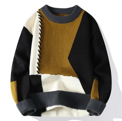 Alex | Cozy Patchwork Knit