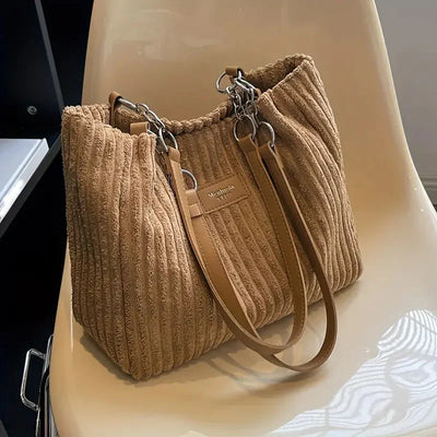 Emma | Classic Corduroy Tote