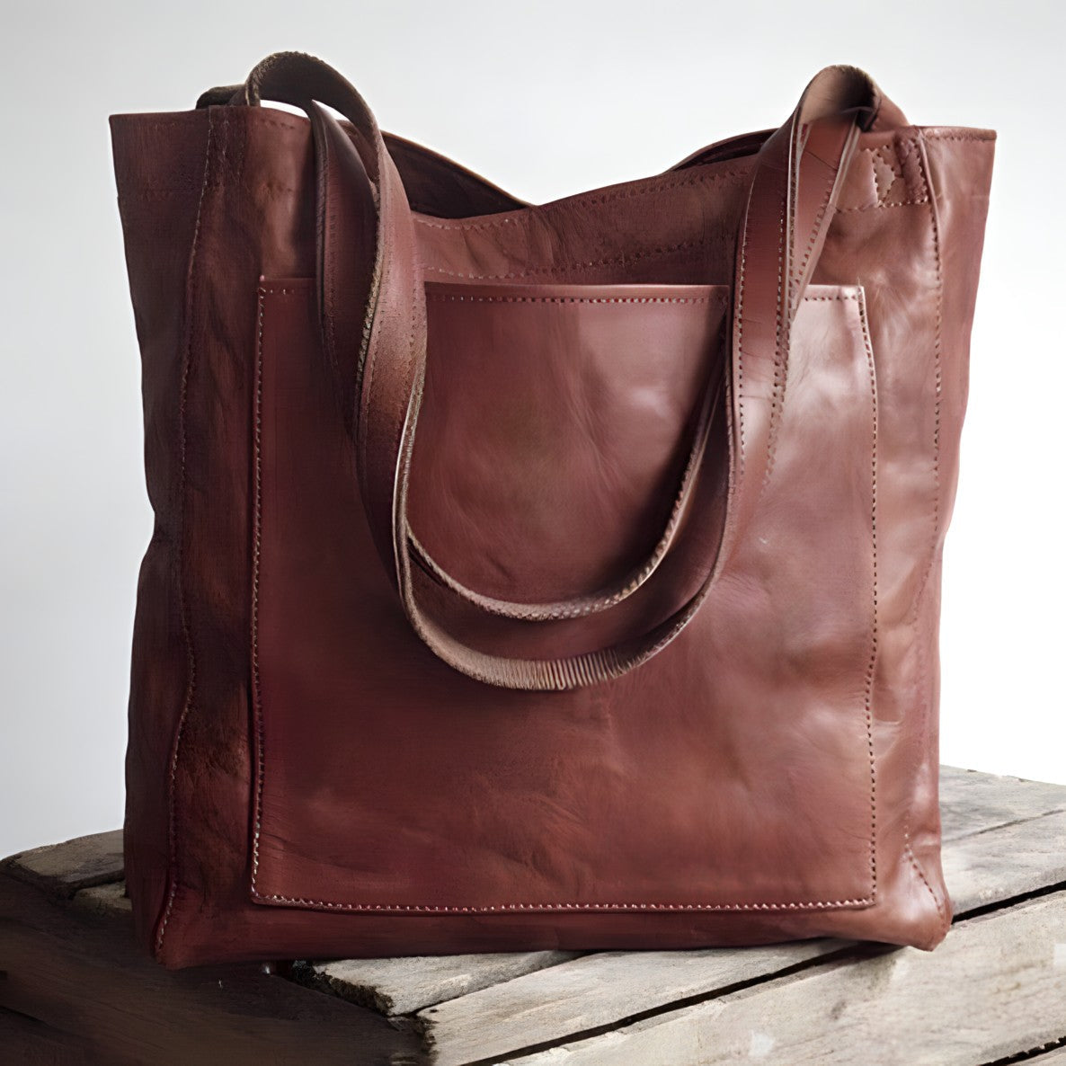 Aria™ - Handmade Vegan Leather Tote Bag